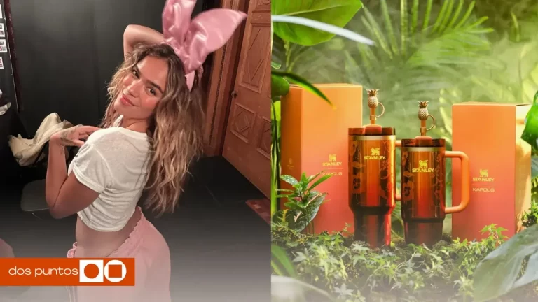 Stanley Karol G, Stanley, Karol G, Stanley Tropicoqueta, Termo Tropicoqueta, dos puntos, dospuntos