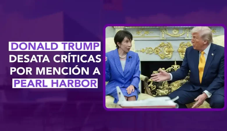 Dos News; dospuntos.media; dospuntos punto media; Juan Carlos Valerio; Lady Salazar; chismecito; Mexico; Mexico magico; podcast; noticias; Trump Pearl Harbor; Donald Trump polémica 2026; ataque Pearl Harbor referencia; Trump Japón reunión; Sanae Takaichi Trump; conflicto Estados Unidos Irán; política internacional 2026; polémica diplomática Trump; noticias internacionales hoy