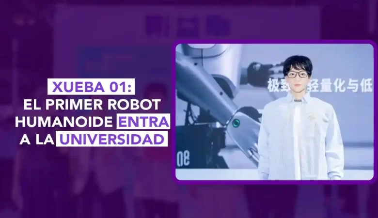 Dos News; dospuntos.media; dospuntos punto media; Juan Carlos Valerio; Lady Salazar; chismecito; Mexico; Mexico magico; podcast; noticias; Xueba 01 robot; robot humanoide estudiante; robot en universidad China; inteligencia artificial educación; robot doctorado drama cine; IA creatividad debate; robot estudia ópera china; tecnología 2026 robots; futuro educación inteligencia artificial