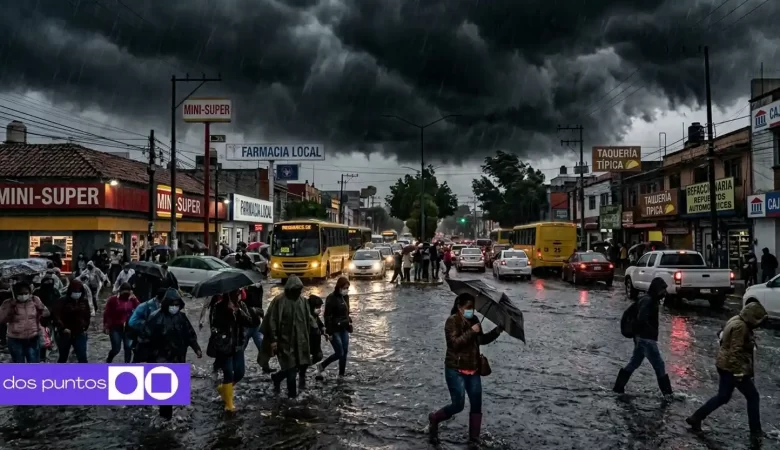 La tormenta negra genera alerta máxima en México ante pronósticos de lluvias intensas durante Semana Santa. Este fenómeno climático extremo podría provocar inundaciones, deslaves y caídas de granizo en múltiples estados del país.