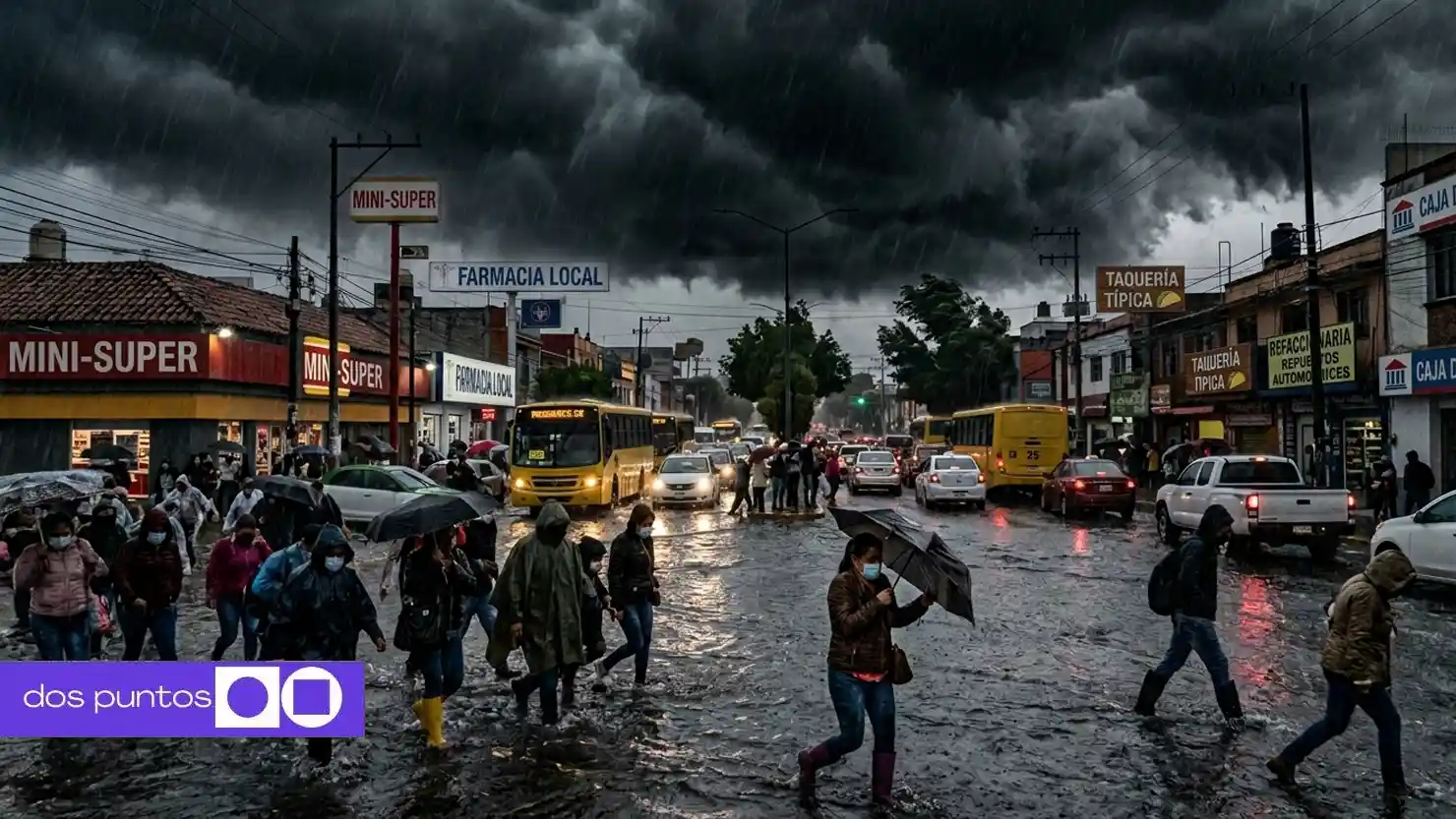 La tormenta negra genera alerta máxima en México ante pronósticos de lluvias intensas durante Semana Santa. Este fenómeno climático extremo podría provocar inundaciones, deslaves y caídas de granizo en múltiples estados del país.