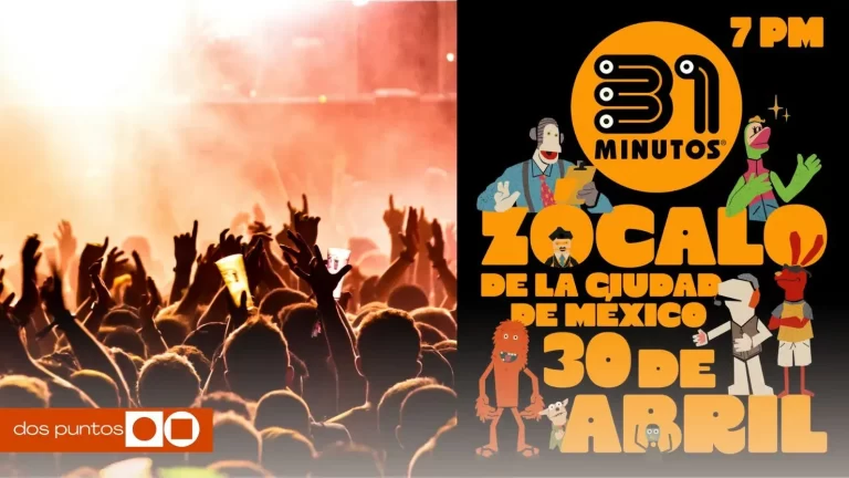 31 minutos, 31 minutos cdmx, 31 minutos concierto, 31 minutos día del niño, día del niño, dos puntos, dos puntos media