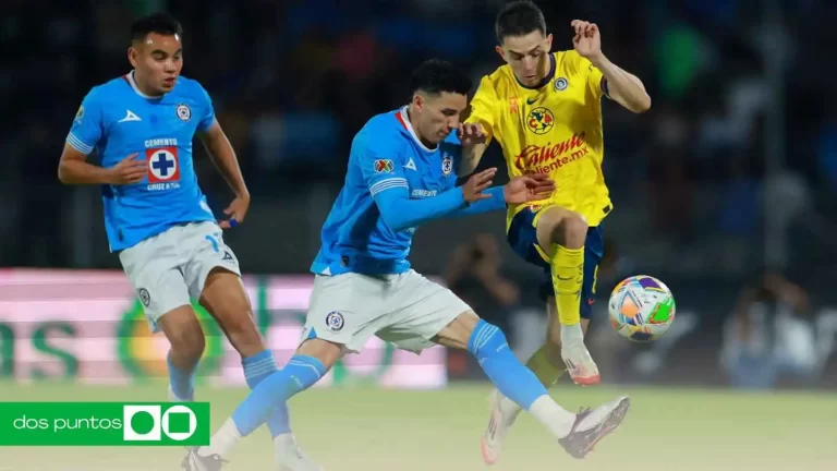 América vs Cruz Azul Clásico Joven, horario América Cruz Azul, Liga MX partido hoy, dos puntos.media