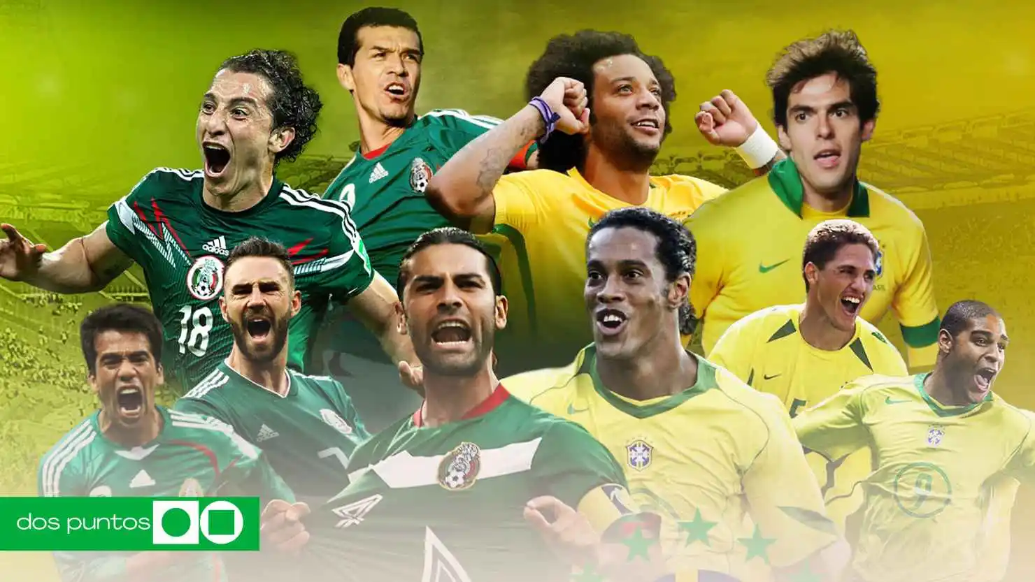 México vs Brasil leyendas, partido histórico fútbol, leyendas México Brasil horario