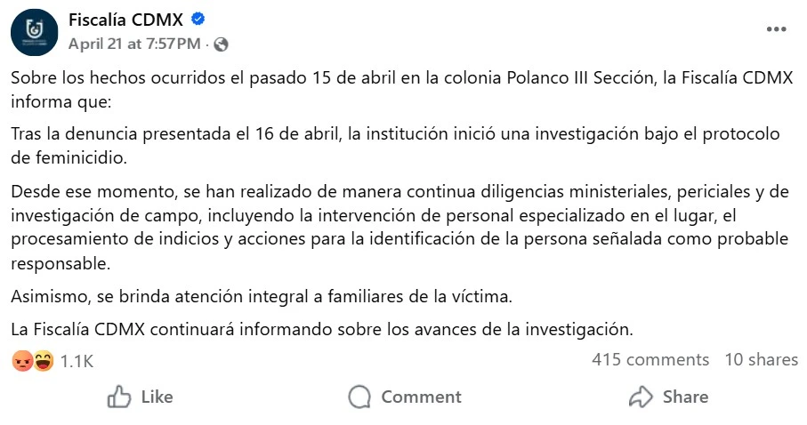 Cuando se habla de violencia en nuestro país, resulta sencillo asumir que se trata de la acción de uno de los múltiples grupos criminales que existen, pero hay un tipo de agresión mucho más peligroso: la que proviene de tu propio hogar. Eso es lo que le sucedió a Carolina Flores, ex reina de belleza que vivía con su familia en Polanco, hasta que falleció en un ataque directo que dejó paralizada a la sociedad y que hoy se revela en un video escalofriante que se publicó en redes sociales. En dos puntos te contamos todo lo que tienes que saber sobre este caso y los descubrimientos que las autoridades compartieron.