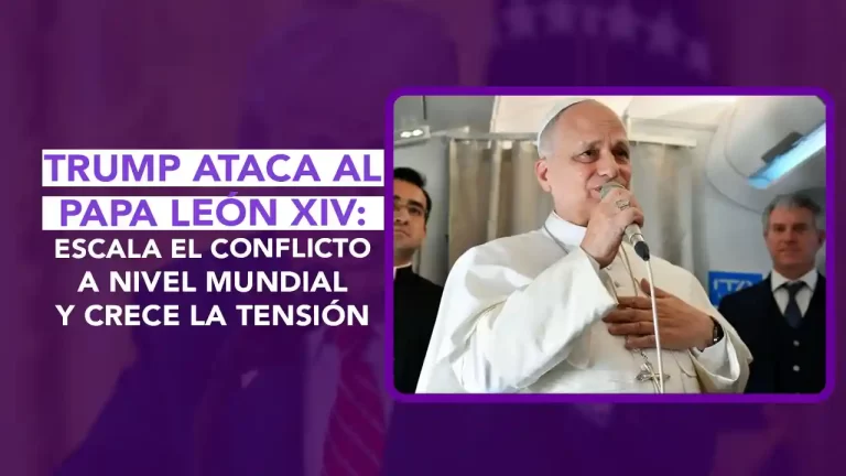 Dos News; dospuntos.media; dospuntos punto media; Juan Carlos Valerio; Lady Salazar; chismecito; Mexico; Mexico magico; podcast; noticias; Papa León XIV vs Trump; conflicto Vaticano Estados Unidos 2026; Papa León XIV Trump declaraciones; Trump critica al Papa 2026; guerra Irán Papa León XIV postura; tensión Vaticano Estados Unidos actualidad; Papa León XIV llamado a la paz; Donald Trump polémica Papa; conflicto político religioso 2026; noticias internacionales hoy Papa Trump; Dos News conflicto Vaticano EUA; choque Trump Papa qué pasó; Papa León XIV sin miedo Trump; crisis diplomática Vaticano EEUU; debate global guerra y religión