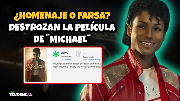 Es tendencia; dospuntos.media; dospuntos media; espectáculos; podcast de tendencias; Michael Jackson película crítica podrida; biopic Michael Jackson malas críticas; película Michael 2026 Rotten Tomatoes baja calificación; homenaje edulcorado Michael Jackson crítica; película Michael polémica 2026; Jaafar Jackson actuación crítica; biopic Michael Jackson controversia; película Rey del Pop reseñas negativas; críticas cine Michael Jackson 2026; Es Tendencia Michael Jackson película; polémica cine biográfico artistas; fans reaccionan Michael película; debate biopic realidad vs homenaje; tendencia redes Michael Jackson cine; película Michael Jackson opiniones críticas