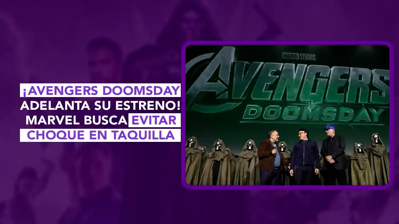 Dos News; dospuntos.media; dospuntos punto media; Juan Carlos Valerio; Lady Salazar; chismecito; Mexico; Mexico magico; podcast; noticias; Avengers Doomsday adelanta estreno; nueva fecha Avengers 2026; Marvel cambia fecha Avengers; estreno Avengers Doomsday cuándo sale; Avengers Doomsday retraso o adelanto; Marvel películas 2026 calendario; estreno Avengers vs Dune 3; películas Marvel próximas 2026; Avengers Doomsday IMAX estreno; noticias Marvel hoy 2026; Universo Marvel nuevas películas; fecha estreno Avengers actualizada; Dos News Avengers noticia; cine 2026 estrenos importantes; Marvel Studios estrategia estreno