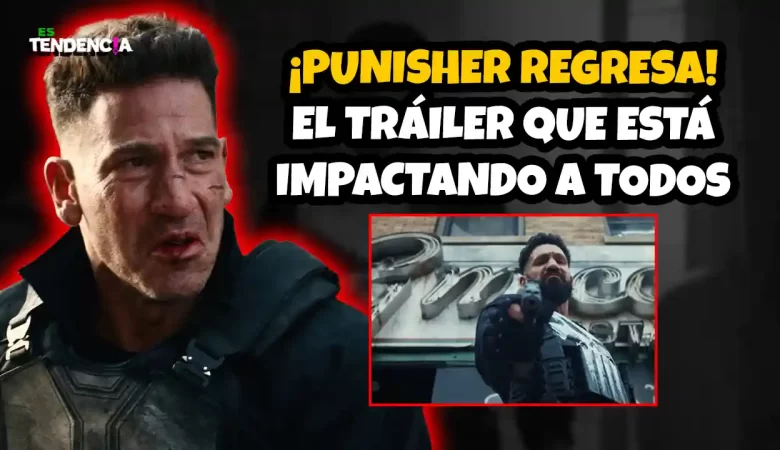 Es tendencia; dospuntos.media; dospuntos media; espectáculos; podcast de tendencias; The Punisher One Last Kill tráiler; Jon Bernthal Punisher regreso; tráiler The Punisher 2026; Marvel Punisher nuevo proyecto; Frank Castle Marvel regreso; Punisher Disney Plus estreno; tráiler oficial Punisher One Last Kill; serie Punisher Marvel 2026; regreso antihéroes Marvel; fans reaccionan Punisher tráiler; Es Tendencia Marvel noticias; cultura pop Marvel 2026; Jon Bernthal MCU regreso; Punisher acción Marvel; novedades Marvel series 2026