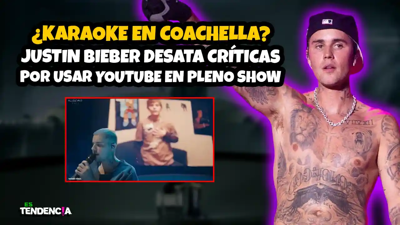 Es tendencia; dospuntos.media; dospuntos media; espectáculos; podcast de tendencias; Justin Bieber Coachella polémica; Bieber Coachella 2026 críticas; Justin Bieber show improvisado Coachella; Bieber karaoke polémica; críticas Justin Bieber Coachella redes; Coachella 2026 Justin Bieber polémica; fans reaccionan Bieber Coachella; Justin Bieber YouTube concierto explicación; controversia Justin Bieber show; Es Tendencia Justin Bieber; Coachella 2026 polémicas artistas; cultura pop música viral 2026; Justin Bieber regreso escenario polémica; debate creatividad vs improvisación artistas; tendencia redes Bieber 2026