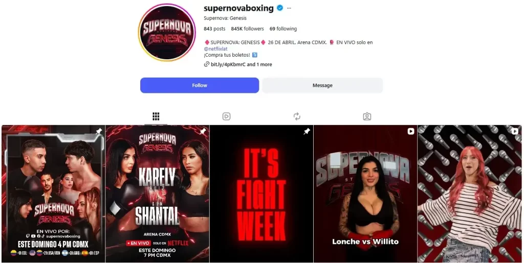 En la actualidad los influencers tienen un mayor alcance que antes, con plataformas más grandes donde comparten su vida con sus seguidores y el acceso a recursos para organizar eventos impresionantes. Entre ellos, los más importantes y exitosos son los enfrentamientos de boxeo aficionado, que atraen a millones de espectadores, este 2026 tenemos el Supernova Genesis, con una cartelera llena de emoción y después de que Lupita Villalobos se dio de baja, Karely Ruiz regresa a la pelea. En dos puntos te contamos todo lo que sabemos de este cambio tan repentino, las controversias que generó y los detalles para verlo en vivo.