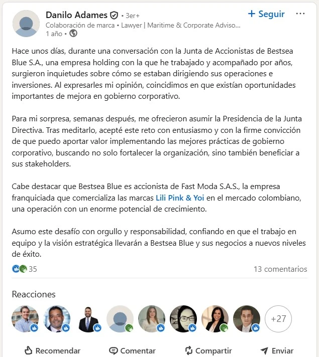 Una empresa requiere de muchas cosas para funcionar, de trabajadores que operen la maquinaria necesaria, logística que mantenga oficinas y almacenes conectados, oficinistas que procesen la información y ejecutivos que tomen las decisiones más grandes. Pero en algunos casos todo esto se utiliza para fines ilegales, esa es la investigación que está sucediendo en torno a Lili Pink, que tiene sucursales en países como México y Colombia, que la expuso el influencer Miller Arango. En dos puntos te contamos cuáles son las acusaciones, lo que va a suceder con sus locales y las personas que están detrás.