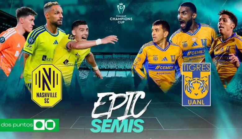 Nashville vs Tigres en vivo, horario Tigres Concachampions, dónde ver semifinal Concachampions