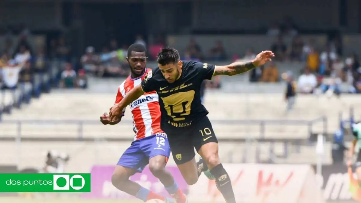 Pumas vs San Luis en vivo, horario Pumas San Luis, dónde ver Liga MX hoy