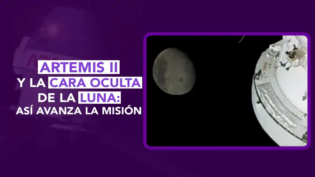 Dos News; dospuntos.media; dospuntos punto media; Juan Carlos Valerio; Lady Salazar; chismecito; Mexico; Mexico magico; podcast; noticias; Artemis cara oculta de la Luna; misión Artemis seguimiento NASA; nave Orion cara oculta Luna comunicación; por qué se pierde señal Luna Artemis; Artemis II trayectoria lunar explicación; NASA misión lunar 2026; exploración espacial cara oculta Luna; qué pasa cuando nave pasa lado oscuro Luna; Artemis viaje a la Luna detalles; seguimiento Artemis hoy noticias; NASA Orion misión explicación; regreso a la Luna Artemis programa; Dos News Artemis seguimiento; espacio profundo misión lunar; comunicación nave espacial Luna