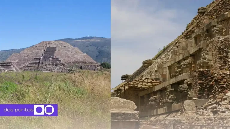 Teotihuacán, Pirámide de Teotihuacán, Pirámide de la luna, Ataque armado Teotihuacán, Teotihuacán zona arqueológica, dos puntos, dos puntos media