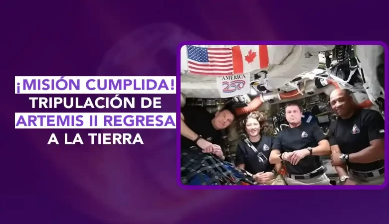 Dos News; dospuntos.media; dospuntos punto media; Juan Carlos Valerio; Lady Salazar; chismecito; Mexico; Mexico magico; podcast; noticias; Artemis II regreso a la Tierra; tripulación Artemis II amerizaje; NASA Orion regreso misión lunar; cápsula Orion ameriza Pacífico; misión Artemis II 2026 resumen; astronautas Artemis II regreso exitoso; NASA viaje Luna regreso Tierra; Artemis II qué pasó; exploración espacial NASA 2026; misión lunar tripulada regreso; Orion reentrada atmósfera explicación; Dos News Artemis II regreso; NASA misión histórica Luna; regreso astronautas Artemis II; futuro misiones Marte NASA
