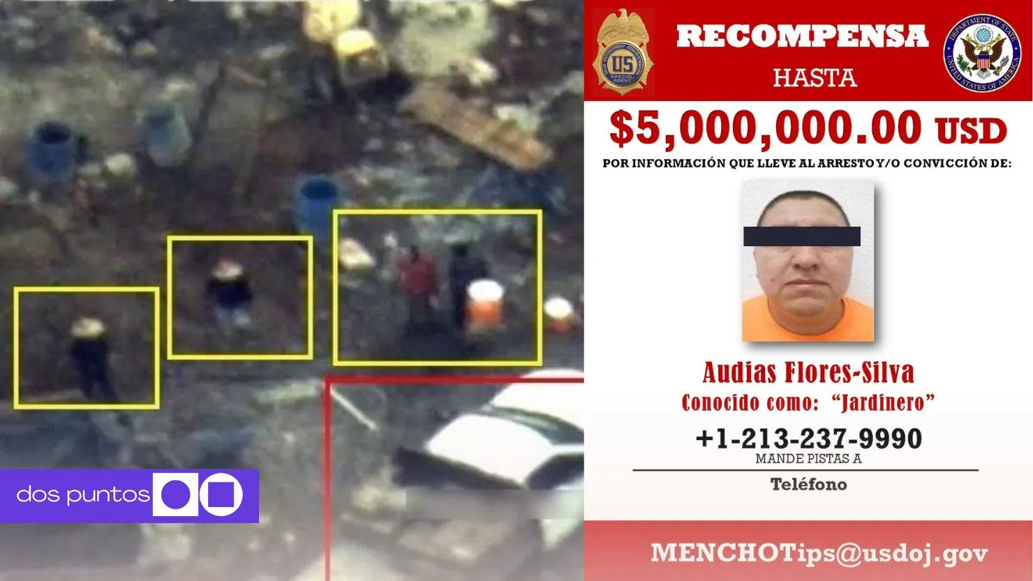 el jardinero, cjng, el jardinero cjng, audias flores silva, el jardinero detenido, dos puntos, dospuntos