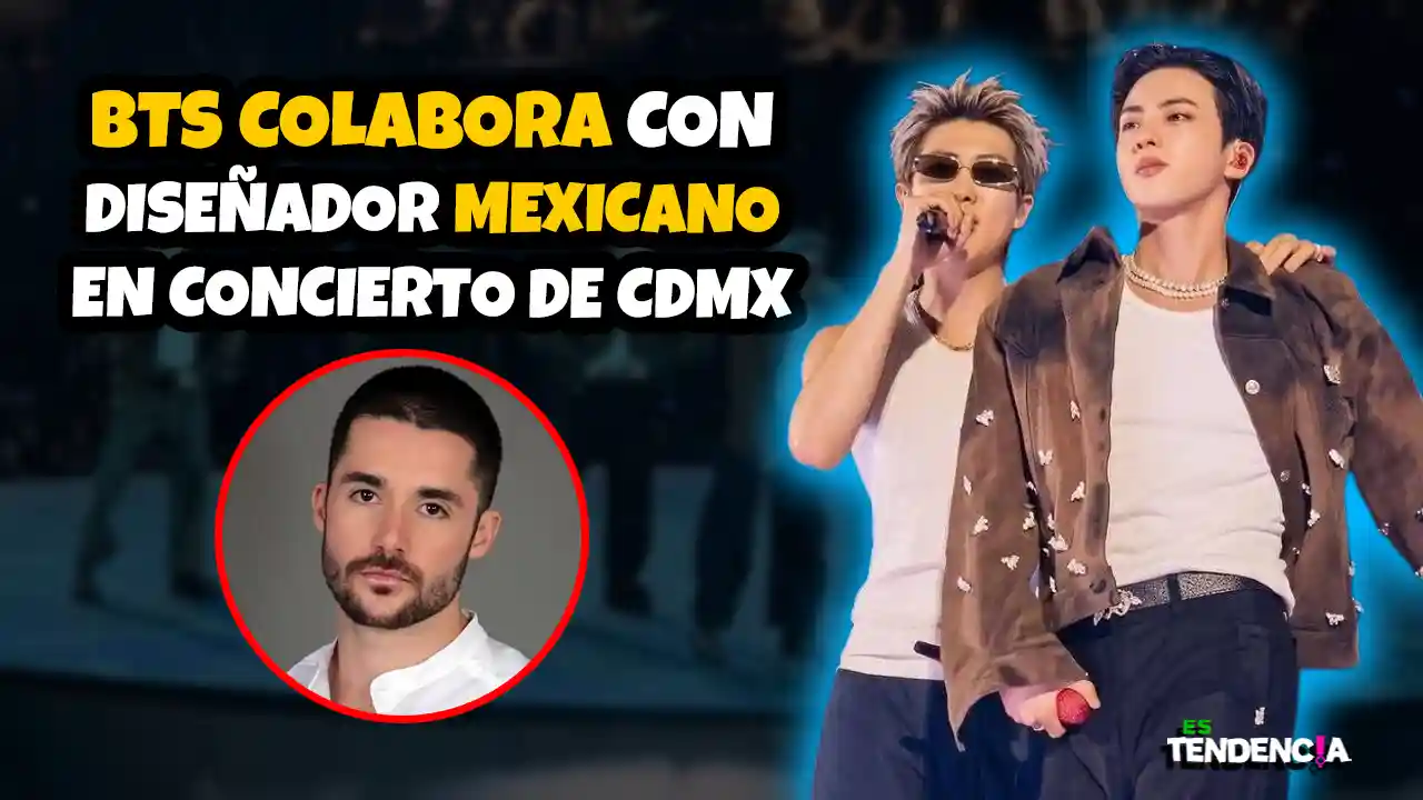 Es tendencia; dospuntos.media; dospuntos media; espectáculos; podcast de tendencias; BTS diseñador mexicano; BTS Patricio Campillo; BTS conciertos CDMX ropa mexicana; BTS usa diseño mexicano; Patricio Campillo BTS; BTS Estadio GNP México; BTS moda mexicana concierto; BTS outfits CDMX; diseñador mexicano viste a BTS; Es Tendencia BTS México; BTS gira Arirang México; BTS fans mexicanos viral; Patricio Campillo diseñador mexicano; BTS looks exclusivos México; BTS orgullo mexicano