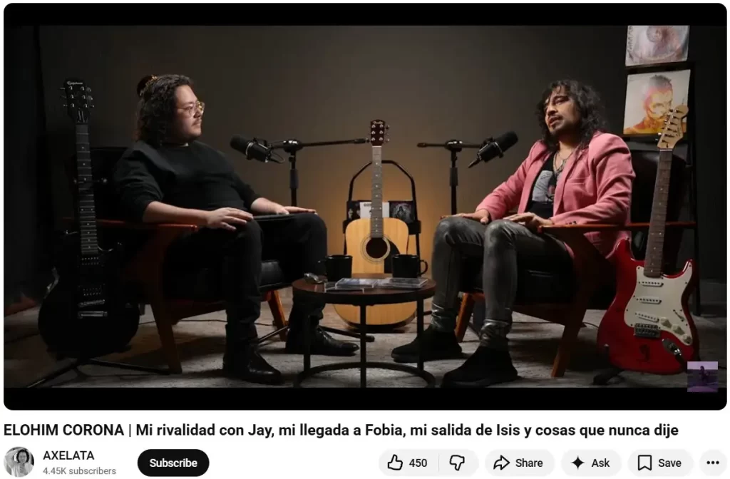 En lo que se trata de grupos musicales pueden seguir varias estrategias, donde sus integrantes están fijos y así se quedan hasta el final o si hay cambios constantes en la alineación, como si fuera un equipo de fútbol. Sin embargo, si tomas la segunda opción, es posible que crees un conflicto entre los miembros o que las cosas no sean como antes, los rumores apuntan a que eso está pasando con la banda Fobia, en que su viejo baterista Jay de la Cueva tiene una rivalidad con Elohim Corona. En dos puntos te contamos la realidad de este asunto, qué se dice en internet y lo que podría suceder en el futuro.