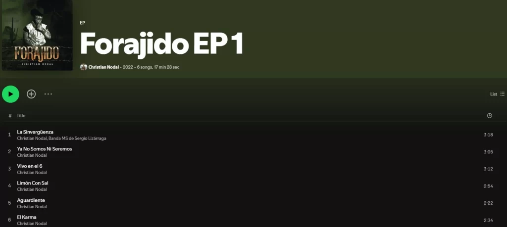 De varias formas, los artistas más grandes no viven en la misma realidad que el resto del mundo, no se tienen que preocupar por el dinero como el resto y la impresión que le dan al público importa mucho más. Una de estas distinciones se encuentra en el uso del nombre, algo normal para la persona promedio, pero que para un artista se convierte en una batalla legal. Christian Nodal se encuentra en una situación similar, donde estrena su nueva denominación, “El Forajido”, en medio de un litigio con sus padres. En dos puntos te contamos todo lo que sabemos del cambio y lo que significa para su carrera en el futuro y su música.