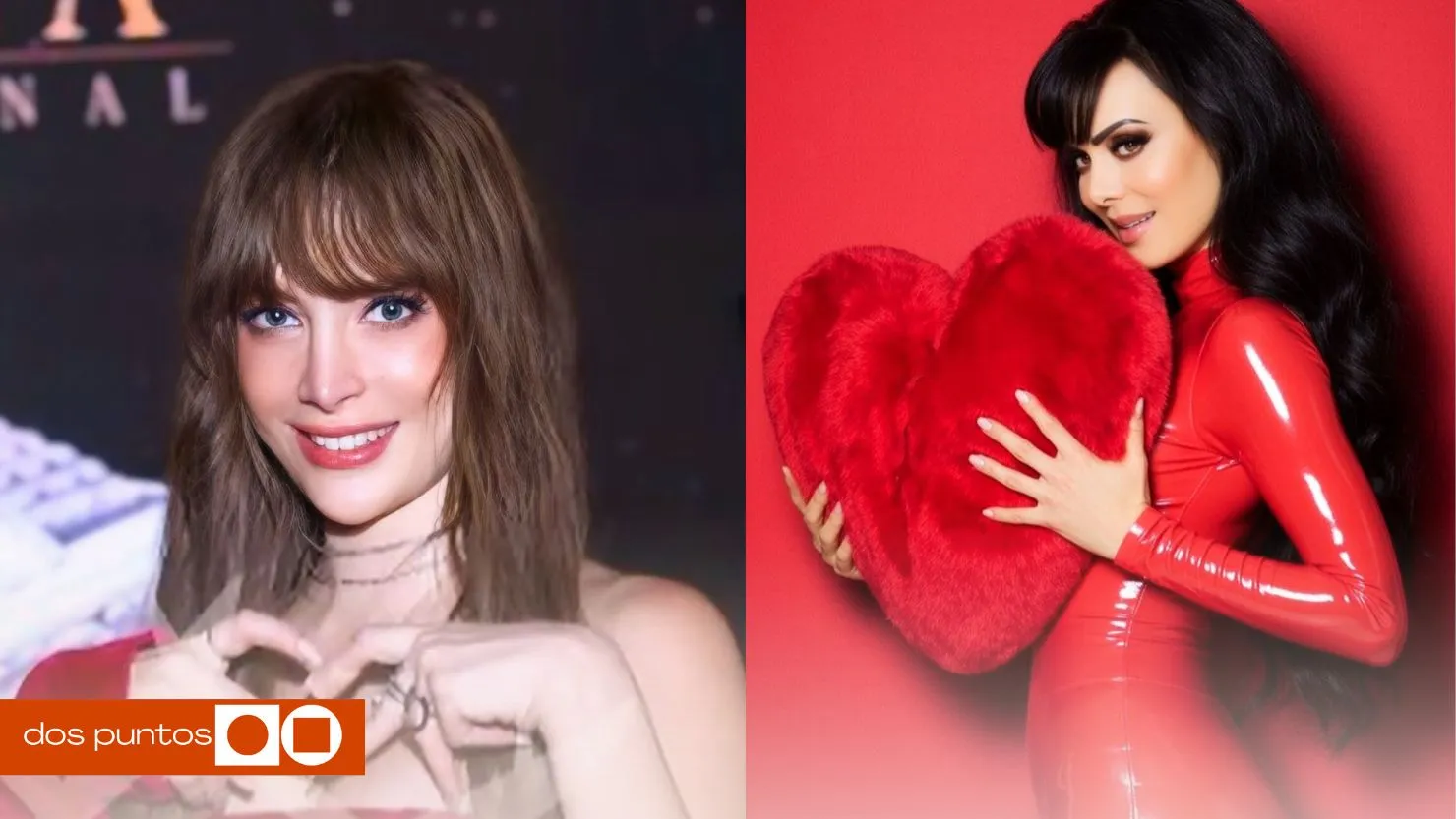 Maribel Figueroa, Julián Figueroa y Maribel Guardia, Maribel Guardia, Julián Figueroa hijo, Maribel Guardia hijo, dos puntos, dos puntos media