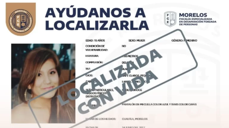 Merari Olea, Merari Olea desaparición, Merari Olea desaparición forzada, Merari Olea morelos, dos puntos, dos puntos media, b