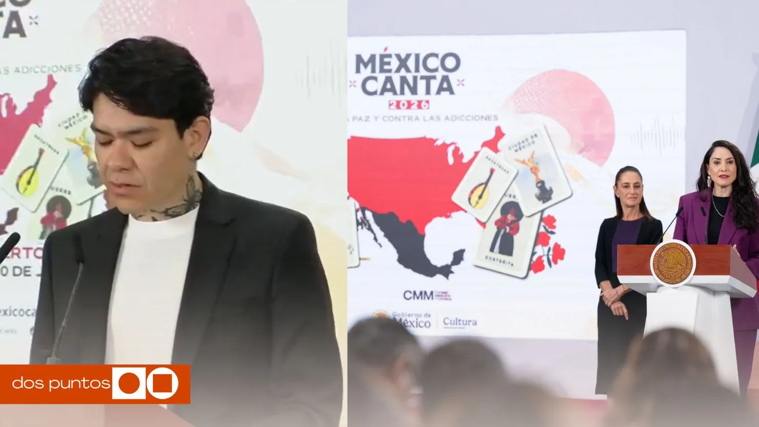 México Canta, México canta 2, México canta convocatoria, México Canta Junior H, Que es México Canta, dos puntos, dos puntos media
