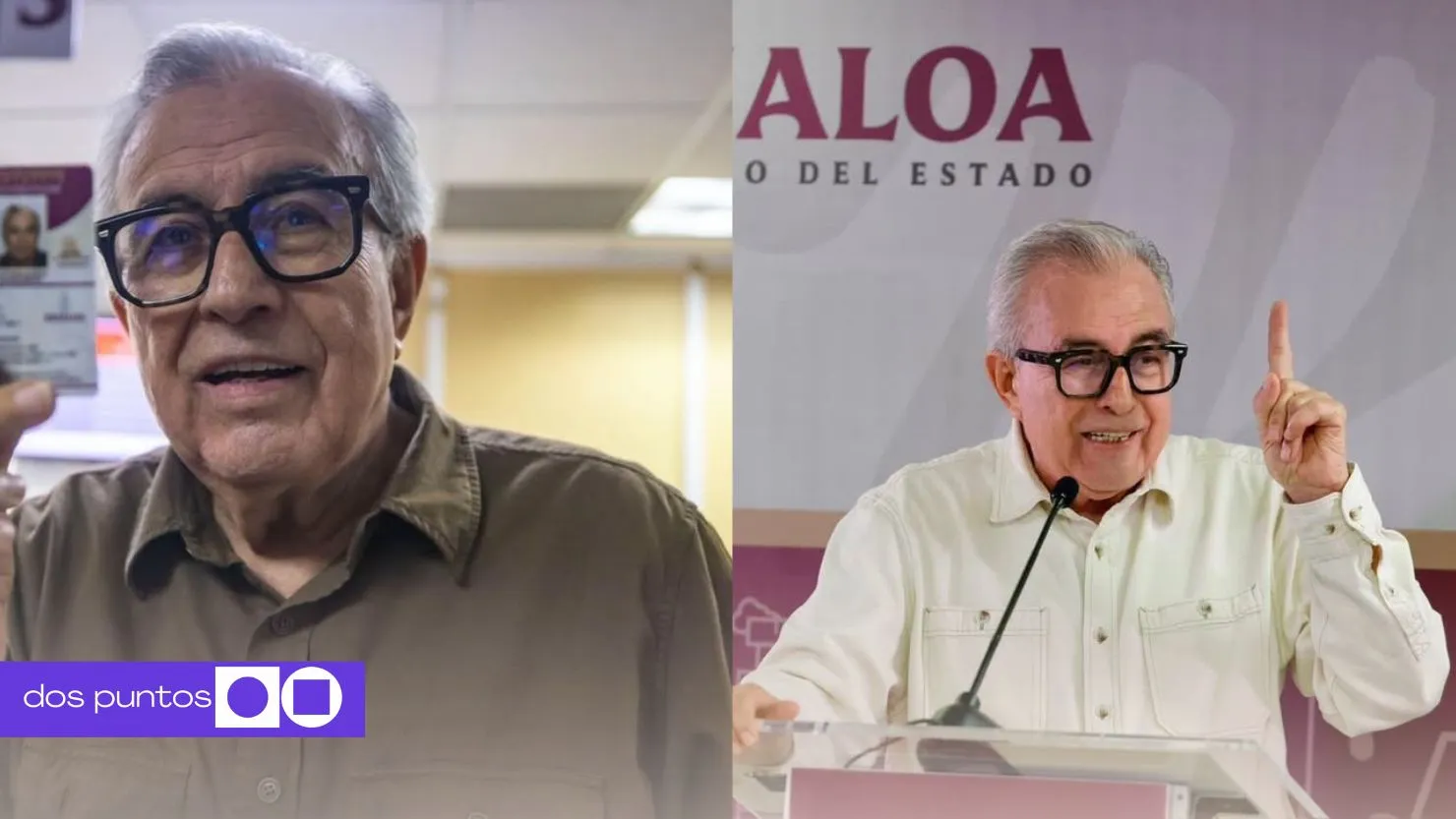 Rubén Moya, Rubén Rocha, Rubén Rocha Moya, Rubén Rocha Moya Casa, Rubén Rocha Moya Culiacán, dos puntos, dospuntos