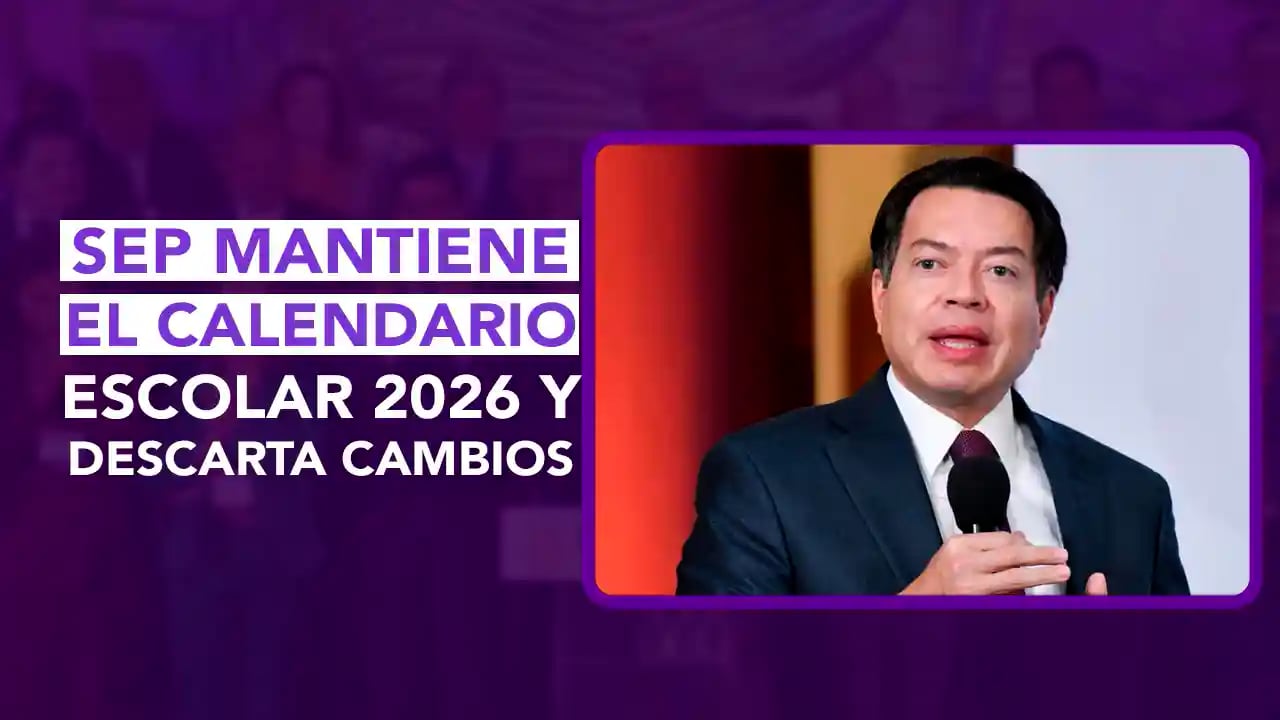 Dos News; dospuntos.media; dospuntos punto media; Juan Carlos Valerio; Lady Salazar; chismecito; Mexico; Mexico magico; podcast; noticias; SEP mantiene calendario escolar 2026; no adelantan vacaciones SEP; ciclo escolar termina 15 de julio; calendario escolar México 2026; SEP da marcha atrás vacaciones; clases continúan julio 2026; Mario Delgado calendario escolar; polémica vacaciones adelantadas México; escuelas México calendario oficial SEP; Dos News educación México; Mundial 2026 escuelas México; ola de calor escuelas SEP; estudiantes México calendario escolar; SEP noticias hoy calendario; regreso a clases 2026 México