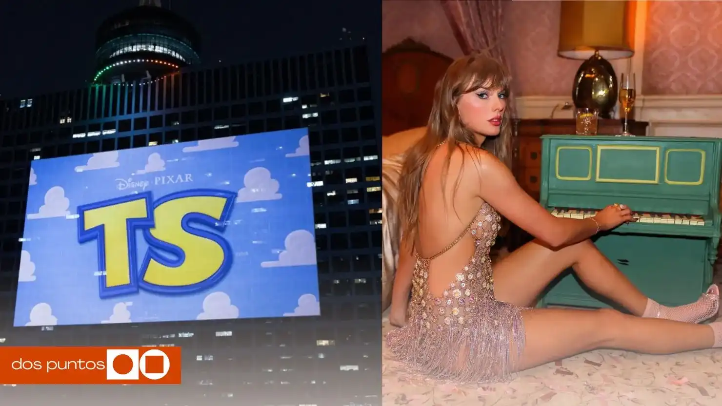 Taylor Swift Toy Story, Taylor Swift, Toy Story, I Knew it I Knew You, Toy Story 5, dos puntos, dospuntos