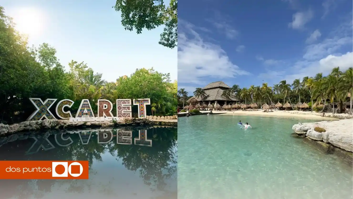 Xcaret gratis mundial, Xcaret cuartos de final, Xcaret parque, que es Xcaret, dos puntos, dos puntos media