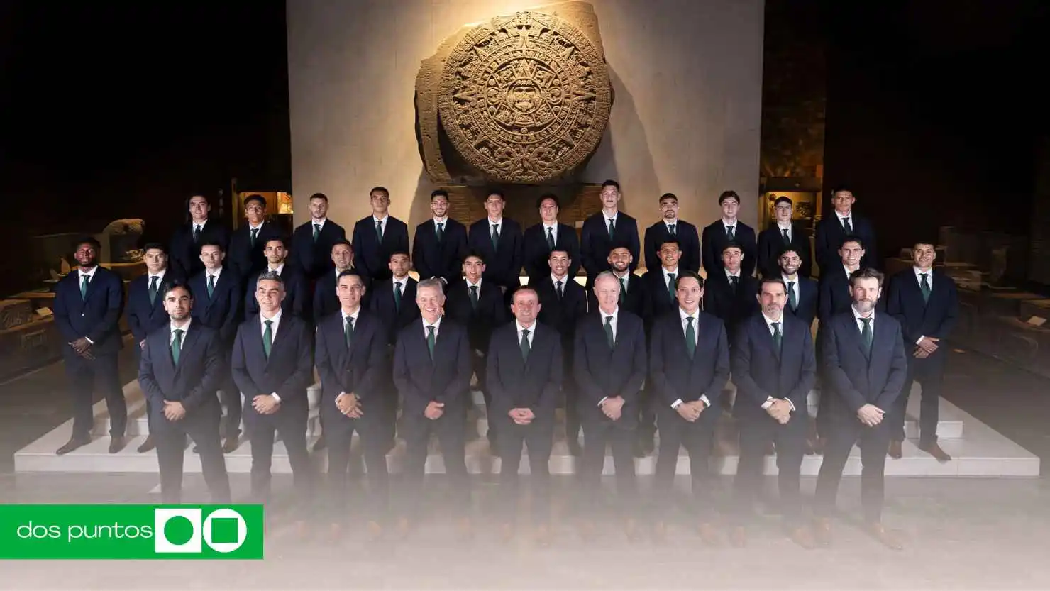 foto oficial Selección Mexicana, Mundial 2026 México, Museo de Antropología Tri