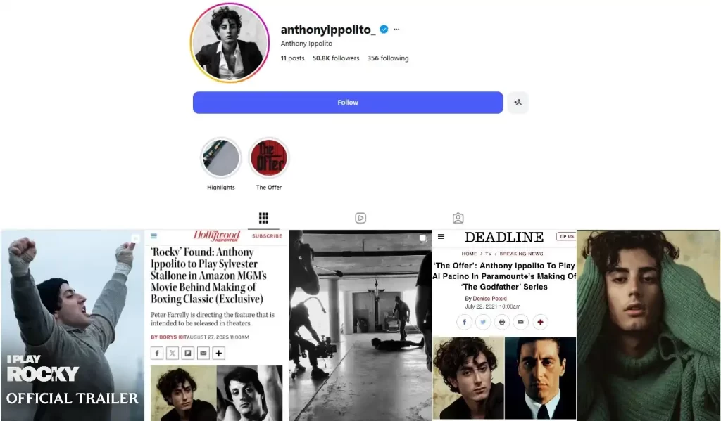 Como audiencia, solo podemos ver la parte que nos enseñan las cámaras, detrás de una producción de cine hay veces en las que se oculta una historia igual o más apasionante que la que está escrita en guion. Ese es el relato de Sylvester Stallone y las dificultades que tuvo al producir la película “Rocky”, y pronto podremos ver una dramatización de los hechos en una nueva cinta, “I Play Rocky”, protagonizada por Anthony Ippolito. En dos puntos te contamos lo que sabemos de este joven que imita a la perfección a una versión joven de la estrella y lo que aprendimos del tráiler más reciente del filme.