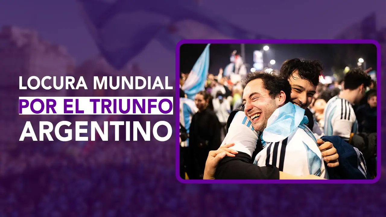 Dos Puntos; Dos News; dospuntos.media; dos puntos punto media; Juan Carlos Valerio; Leidy Salazar; Argentina vs Inglaterra mundial 2026; Festejos de Argentina semifinal; Argentina clasifica a la gran final; Argentina vs España final del mundial; Triunfo argentino 2-1 Inglaterra; Celebraciones de argentinos en España; Locura albiceleste en Estados Unidos; Copa del mundo semifinales hoy; Goles de Argentina partido; Resultados de futbol internacional; Videos de festejos hinchada argentina.