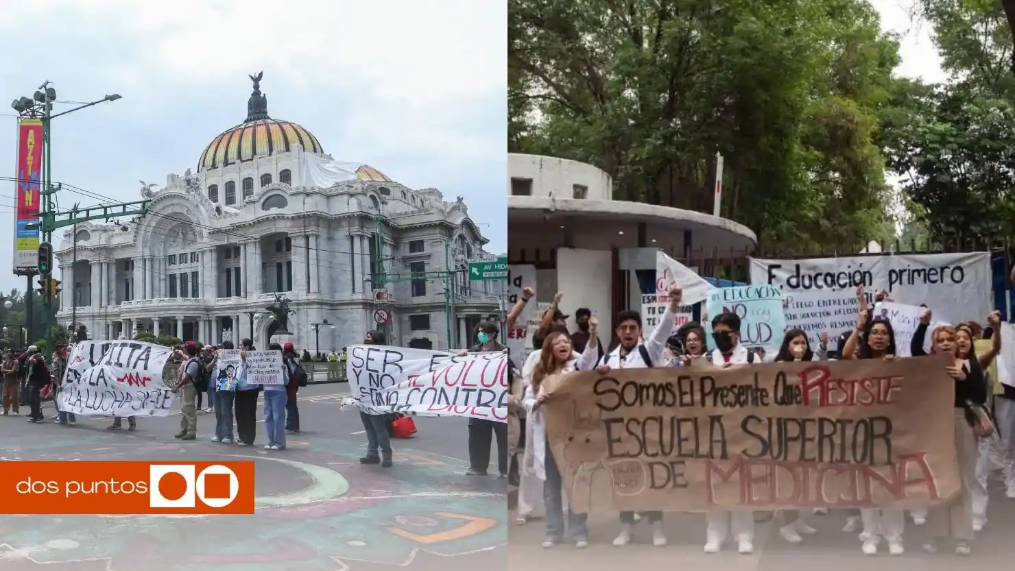 Canal Once, Canal Once ocupación, Canal Once IPN, Canal Once estudiantes, Canal Once en riesgo, dos puntos, dos puntos media