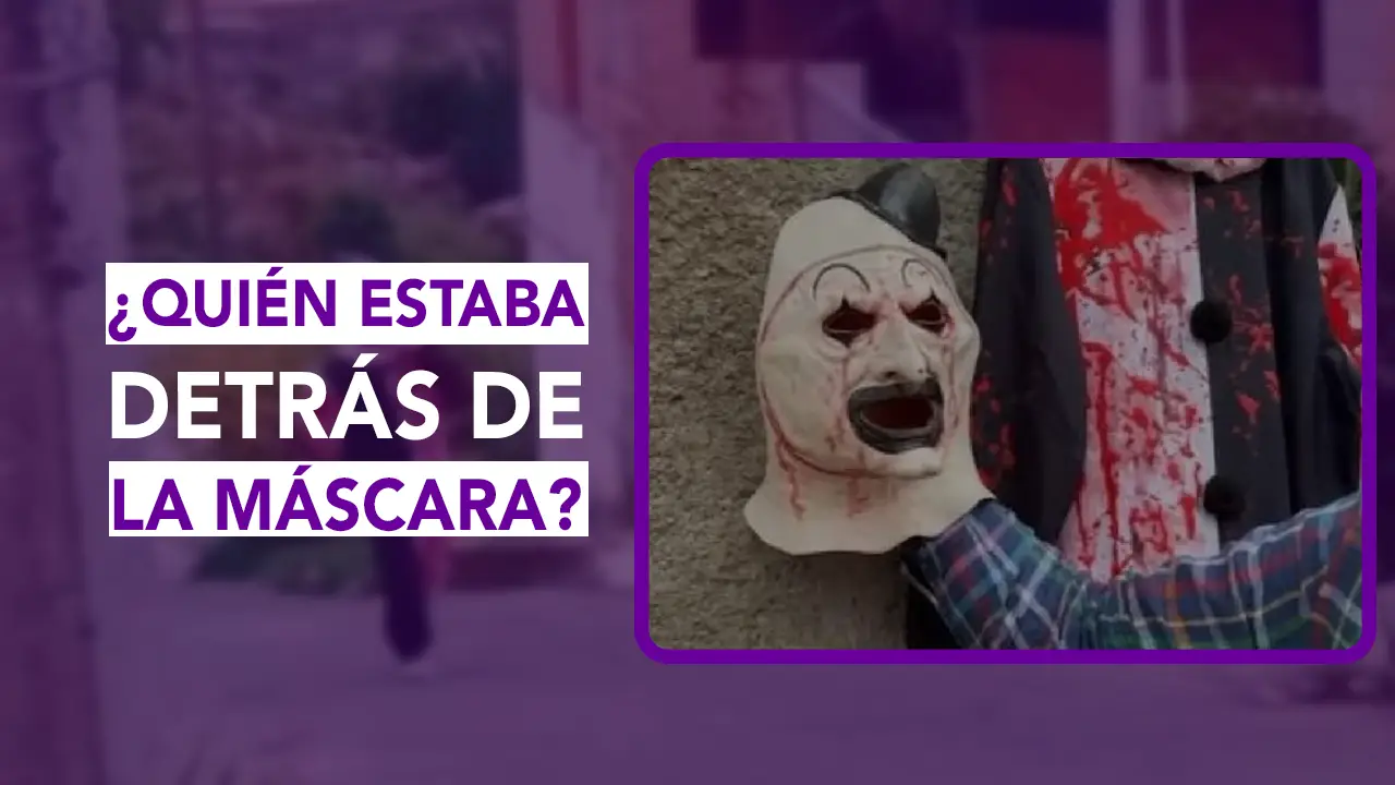 Dos Puntos; Dos News; dospuntos.media; dos puntos punto media; Juan Carlos Valerio; Leidy Salazar; Payaso Michoacan aterroriza Morelia; Identidad payaso Terrifier Morelia; Joven de 15 años payaso actor; Policia Municipal de Morelia 911; Revolucion Social video payaso; Disfraz de Terrifier en las calles; Madre de payaso no pide disculpas; Incidentes Morelia Michoacan 2026; Noticias insolitas Mexico hoy; Sustos en las calles payaso batero; Supervision familiar internet peliculas.