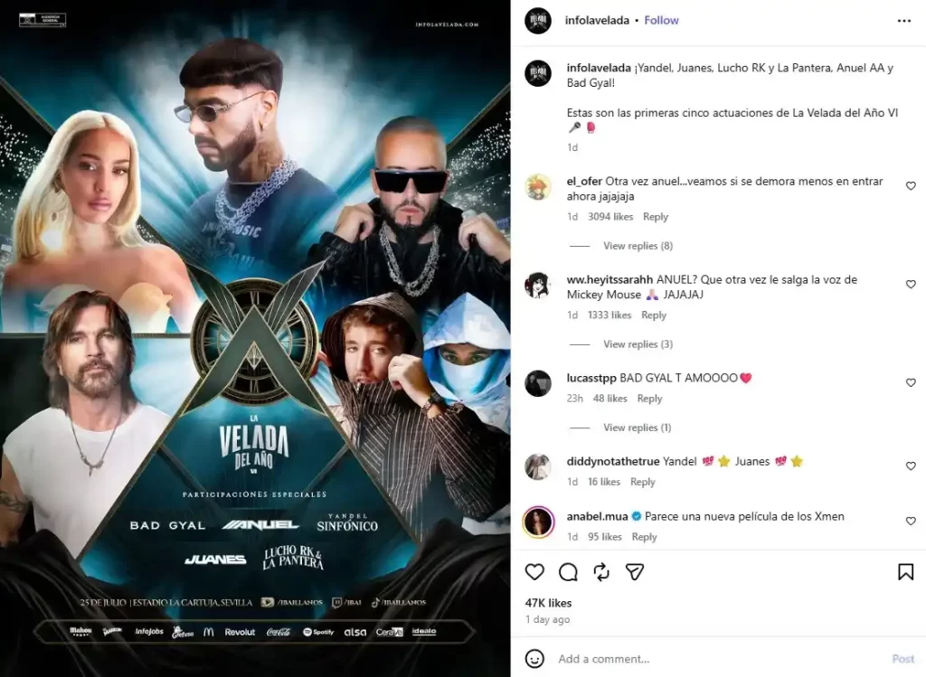 La velada del año 6, La velada del año, velada del año, La velada del año 6 artistas, La velada del año 6 peleas, dos puntos, dospuntos
