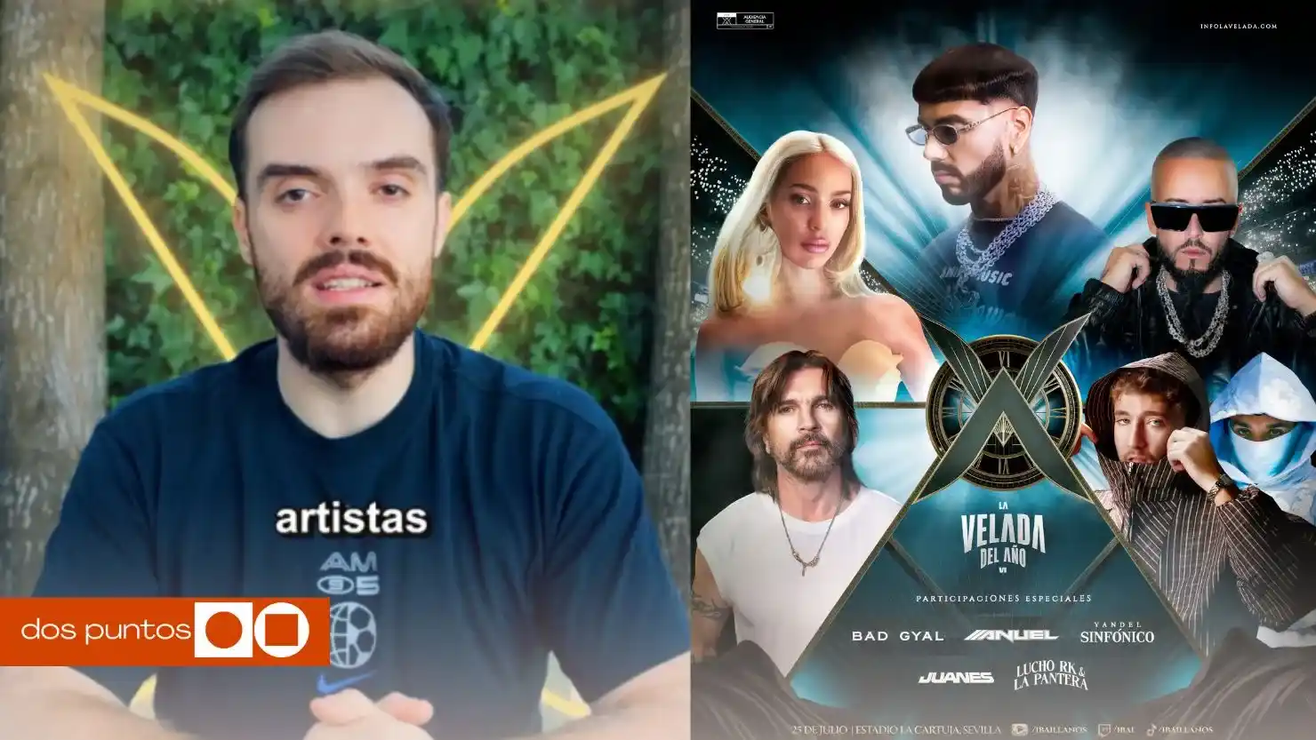 La velada del año 6, La velada del año, velada del año, La velada del año 6 artistas, La velada del año 6 peleas, dos puntos, dospuntos