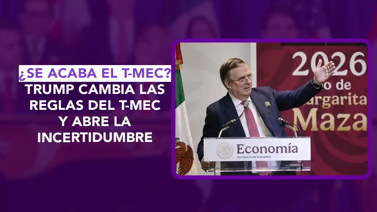 Dos News; dospuntos.media; dospuntos punto media; Juan Carlos Valerio; Lady Salazar; chismecito; Mexico; Mexico magico; podcast; noticias; T-MEC explicación; T-MEC 2026; revisión T-MEC; Donald Trump T-MEC; tratado México Estados Unidos Canadá; TLCAN y T-MEC; Marcelo Ebrard T-MEC; industria automotriz Puebla; Volkswagen Puebla T-MEC; Audi Puebla exportaciones; reglas de origen T-MEC; aranceles Estados Unidos México; comercio México Estados Unidos.