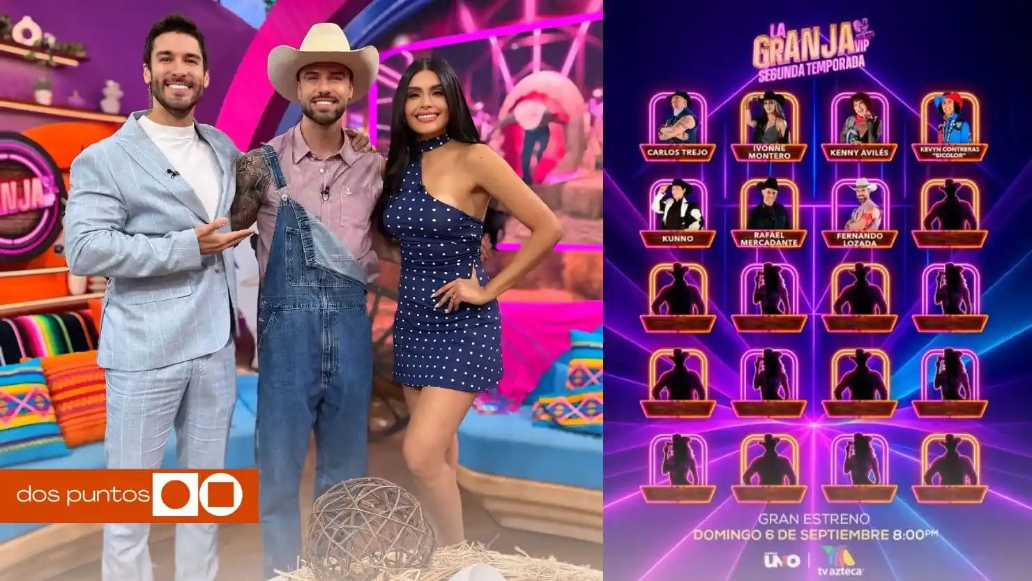 Azteca, TV Azteca, La granja VIP, La Granja VIP 2026, TV Azteca La Granja VIP, dos puntos, dos puntos media