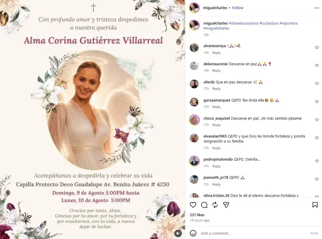A pesar de las enormes dificultades relacionadas con su creación y con la búsqueda de una audiencia, las ligas femeninas de varios deportes están comenzando a triunfar. La inclusión de las mujeres en el deporte es un proceso de varios años, de lucha constante para reconocer sus contribuciones. Hoy recibimos la triste noticia de que una de estas pioneras, Alma Corina Gutiérrez, “Diana la cazadora”, luchadora y reportera de Televisa, falleció. En dos puntos te contamos todo lo que sabemos de esta figura, las razones por las que se volvió tan popular, su historia de vida y las circunstancias alrededor de su muerte.