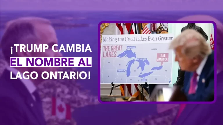 ¡Tensión geopolítica entre Estados Unidos y Canadá! En esta emisión de Dos News te contamos sobre el decreto firmado por el presidente Donald Trump para renombrar el histórico Lago Ontario como "Lago América". Te explicamos los argumentos de la Casa Blanca sobre inversiones en los Grandes Lagos y la firme respuesta del primer ministro canadiense Mark Carney.