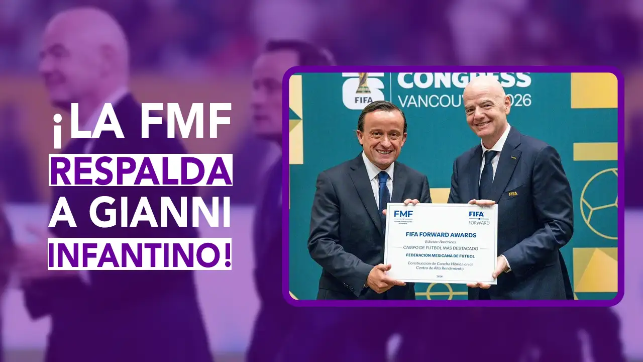 Dos Puntos; Dos News; dospuntos.media; dos puntos punto media; Juan Carlos Valerio; Leidy Salazar; FMF respalda a Gianni Infantino FIFA; Federacion Mexicana de Futbol comunicado FIFA; Polemica venta de acciones FIFA inversionistas; Gobernanza e institucionalidad en el futbol; Gianni Infantino presidente FIFA respaldo Mexico; Noticias de futbol mexicano e internacional; Politica deportiva FMF FIFA 2026; Donde Todo Se Habla deportes dospuntos.