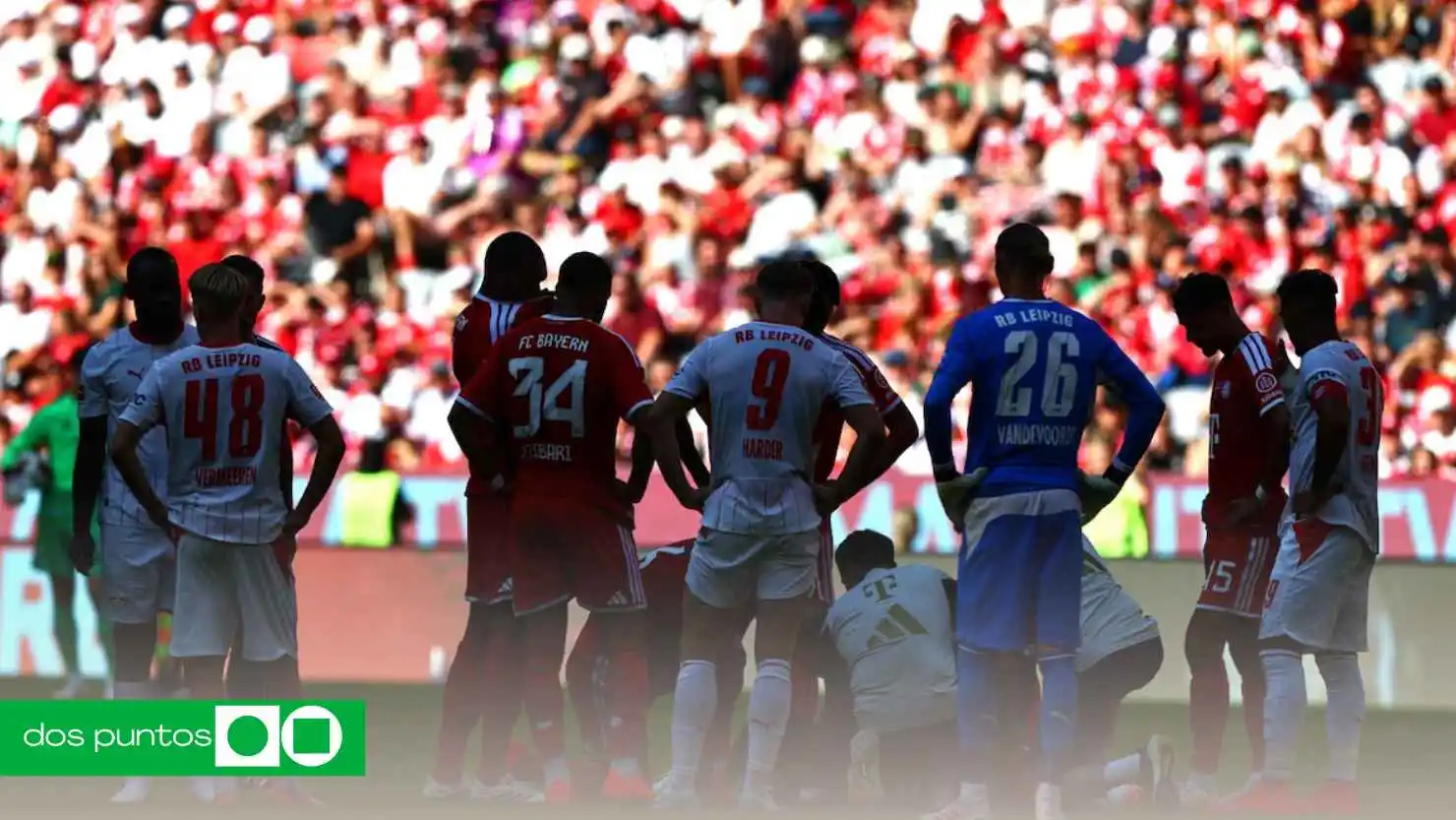Jamal Musiala, Jamal Musiala Bayern, Musiala se desploma, estado de salud Musiala, Bayern Múnich, Musiala lesión, Musiala Leipzig