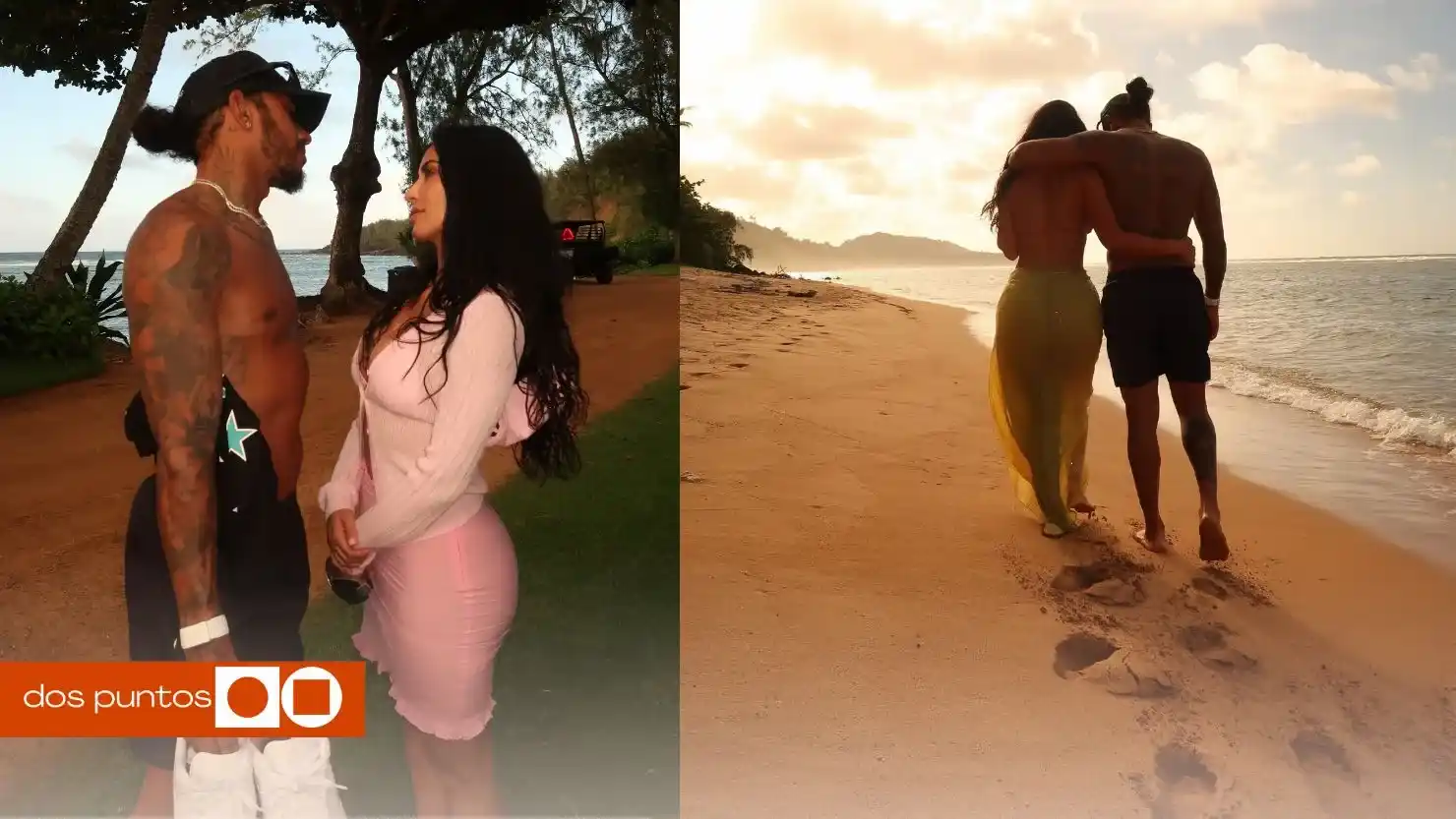 Kim Kardashian y Lewis Hamilton, Kim Kardashian, Lewis Hamilton, Kim Kardashian novio, Quién es Kim Kardashian, dos puntos, dos puntos media