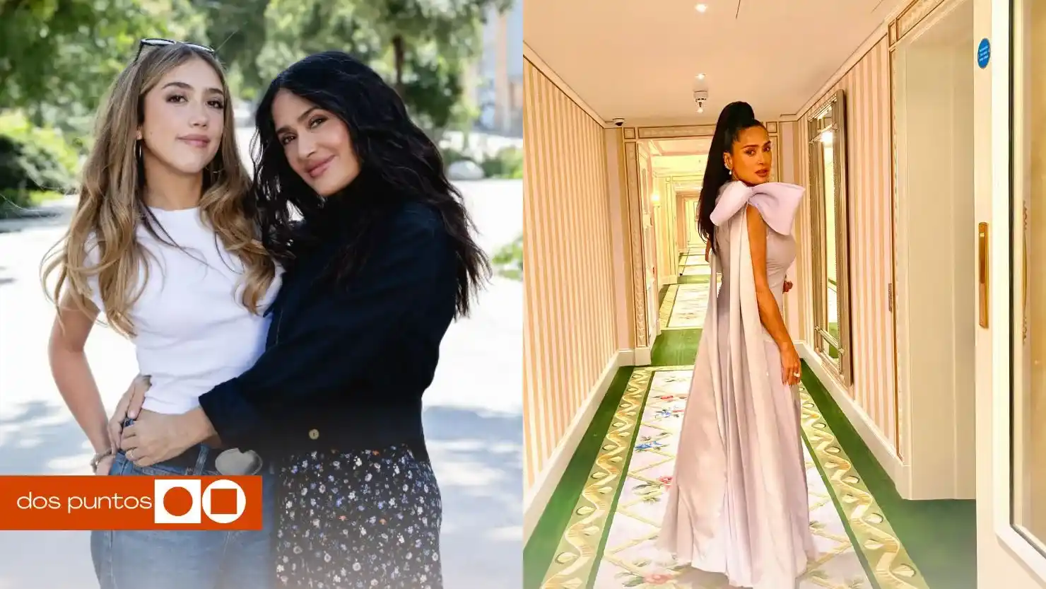 Salma Hayek hija, Salma Hayek, Valentina Paloma, Salma Hayek Instagram, Quién es Salma Hayek, dos puntos, dospuntos