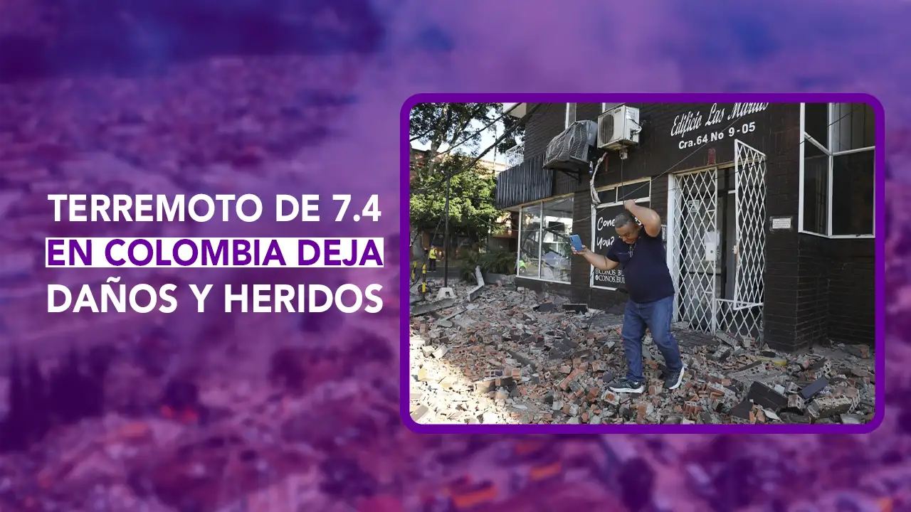 ¡Alerta de emergencia internacional! En esta emisión de Dos News, Juan Carlos Valerio y Leidy Salazar reportan los estragos del potente terremoto de magnitud 7.4 que sacudió el occidente de Colombia. Te contamos sobre el epicentro en San José del Palmar (Chocó), los daños reportados en ciudades como Pereira, Cali y Manizales, y la declaratoria de emergencia nacional.