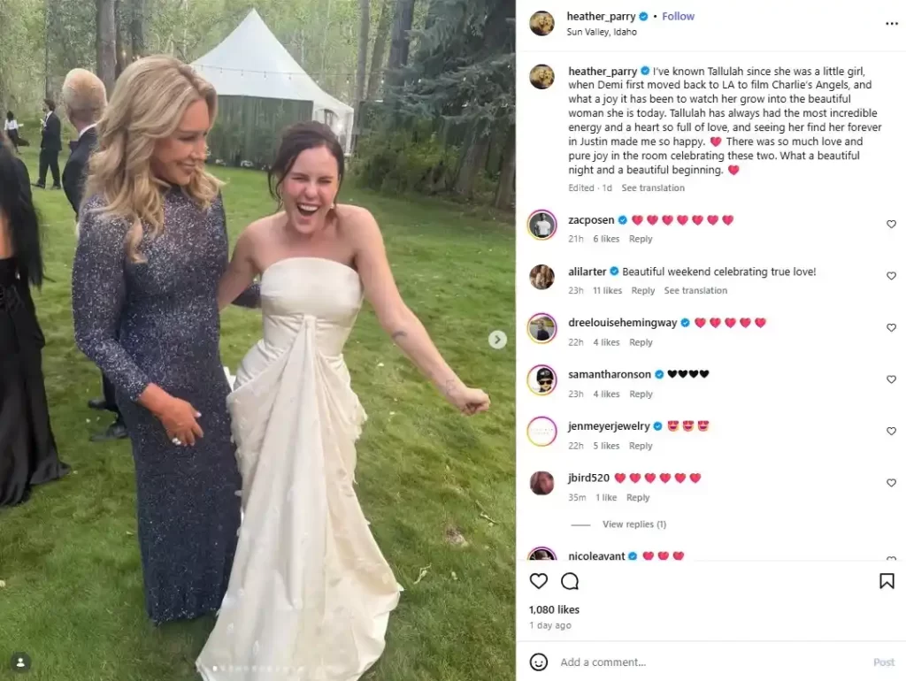 Una boda es un momento mágico, en el que dos personas se unen y juran un amor eterno, lo cual abre un mundo de posibilidades para todos los involucrados. Por estos motivos, siempre que ocurre, se convierte en un tema de conversación y, cuando se trata de personas famosas, aparece en las noticias. El tema de discusión actual se convirtió en Tallulah Willis, la hija del actor Bruce, que acaba de compartir fotos en Instagram de su boda con el músico Justin Acee. En dos puntos te contamos todo lo que sabemos de esta pareja viral, las razones por las que están juntos, la historia de amor que existe entre los dos, por qué cada uno de ellos es popular y sus relaciones con la familia Willis.