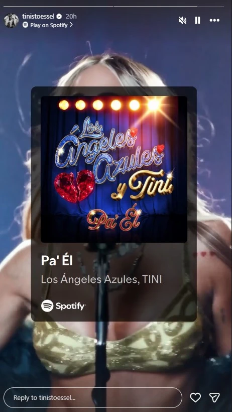 Las mayores estrellas del pop tienen una habilidad increíble para convertir sus experiencias personales en música que todos podemos disfrutar. Funciona para todo tipo de asuntos, pero tiende a volverse viral cuando se trata de respuestas a polémicas. Los últimos años nos demostraron que las mujeres de Argentina tienen un don cuando se trata de hablar del desamor. En esta ocasión, Tini Stoessel llamó la atención por su sencillo “Pa’ Él” en colaboración con Los Ángeles Azules. En dos puntos te contamos todo lo que sabemos de ella, la persona a la que le está dedicando la canción y dónde la puedes escuchar.
